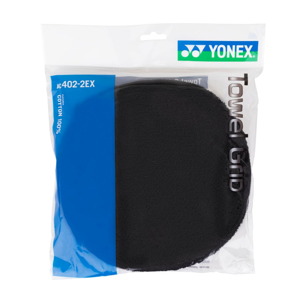 Yonex AC402-2EX Towel Grip Coil Black billede